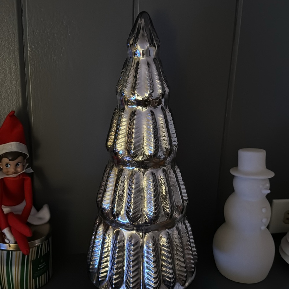 Decorative Silver Tree - Picture 3 of 3
